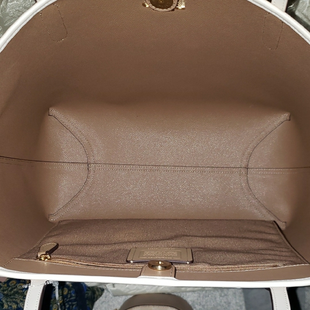 Coach 2pc Monogram Tote - Picture 6 of 15